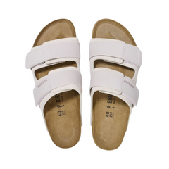 Uji Nubuck Leather/Suede - Antique White