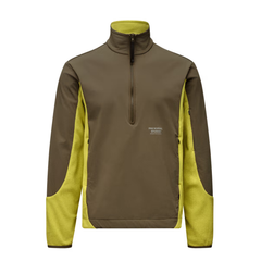 Off-Race Light Fleece Half-Zip - Moss Green