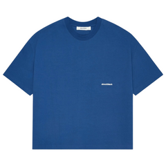 Box T-Shirt - Estate Blue/Ecru