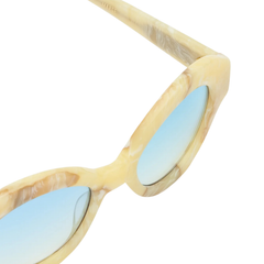 MARGE - Carrara Fantasy/Light Blue Lens