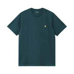 S/S Chase T-Shirt - Duck Blue/Gold