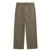 Kvitfjell Relaxed Cotton Twill Pant - Olive Night