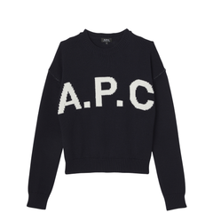 Pull Col Rond Big Logo - Dark Navy