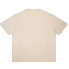 Fancy Logo T-Shirt - Cream