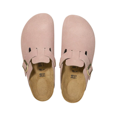 Boston Suede Leather - Light Rose