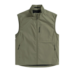 Birkholm Solotex Twill Vest - Sediment Green