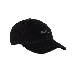 Casquette Charlie Corduroy - Black