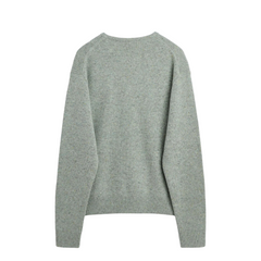 Donegal Zip Cardigan - Green