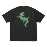 Gecko Tee - Vintage Black
