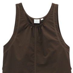 Nylon Dress - Chocolate
