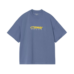 S/S Lyntos T-Shirt - Blue Iris