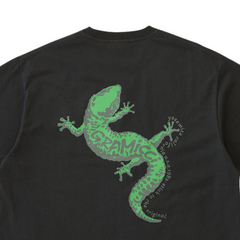 Gecko Tee - Vintage Black