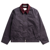 Holmen Wax Raglan Insulated Jacket - Darkest Purple