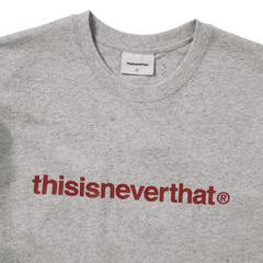 T-Logo Tee - Heather Grey