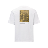 Off-Race Graphic T-Shirt - White/Brown