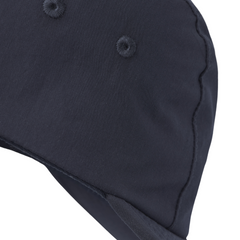 4-panel Tech Poplin Cap - Black