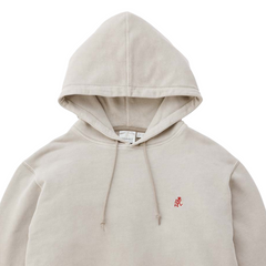One Point Hooded Sweatshirt - Sand Pigment
