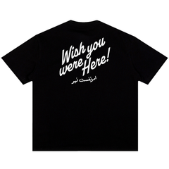 Wish You Were Here T-Shirt - Black