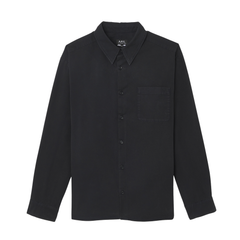 Chemise Malo Logo - Faux Noir
