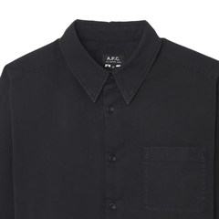 Chemise Malo Logo - Faux Noir