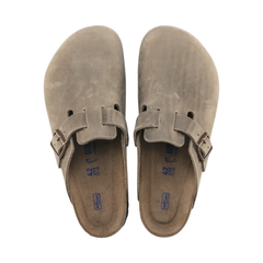 Boston Soft Footbed Natural Leather Oiled - Tabacco Brown