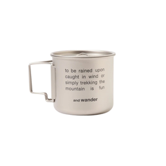 Titanium Mug 500ml - Silver