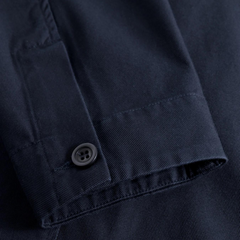 Norse Standard Twill Overshirt - Dark Navy