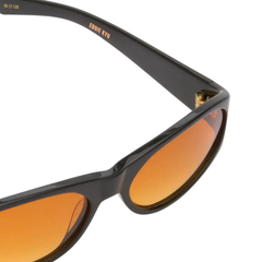 EDDIE KYU - Solid Brown / Sunset Orange Lens