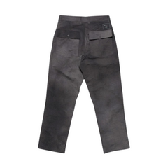 Lukas Relaxed Wave Dye Pants - Black