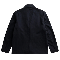Dyvig Cotton Wool Twill Sports Blazer - Dark Navy