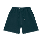 Whipstitch Short - Epsom Green/White