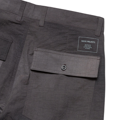 Lukas Relaxed Wave Dye Pants - Black