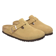 Boston Suede Leather - Latte Cream