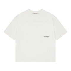 Box T-Shirt - Oat/Estate Blue