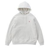 One Point Hooded Sweatshirt - Ash Heather