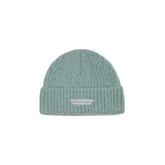 Fuzzy Logo Beanie - Denim Blue