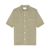 Rollo Cotton Linen SS Shirt - Clay