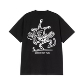 S/S Harlequin BBQ T-Shirt - Black