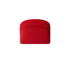 Porte-Cartes Demi-Lune - Rouge