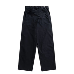 Kvitfjell Relaxed Cotton Buff Cloth Pant - Dark Navy