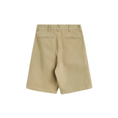 Wide Twist Chino Shorts - Khaki