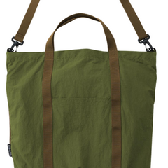 Nylon Packable Explorer Tote - Olive