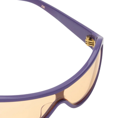 ZOE - Solid Lilac/Orange Lens Blue Light Lens