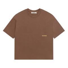 Box T-Shirt - Brown/Gold