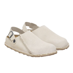 Lutry Premium Suede Leather - Eggshell