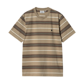 S/S Haynes T-Shirt-Haynes Stripe Leather