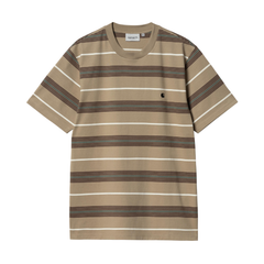 S/S Haynes T-Shirt-Haynes Stripe Leather