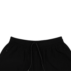 Toddler Text Shorts - Black