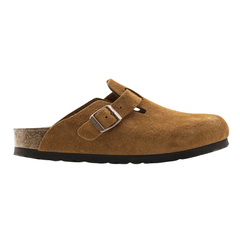 Boston Soft Footbed Suede Leather - Mink