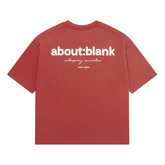 Box T-Shirt - Wine/Ecru